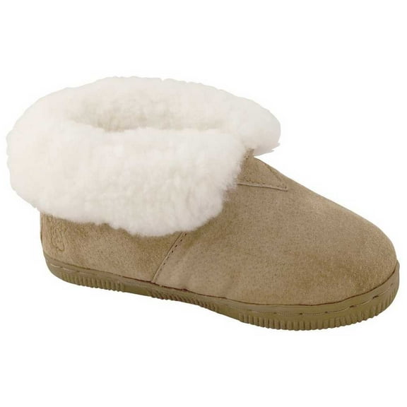 Old Friend Footwear Children's Warm Flip Up Sides Bootee 461126 (J6) Chestnut