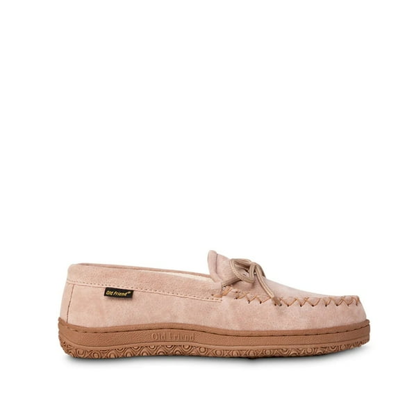 Old Friend Footwear Old Friend Cloth Lined Loafer Slipper Brown | 484132 215