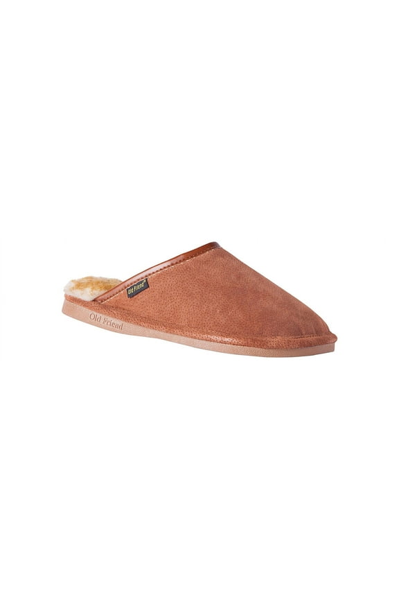 Footwear Old Friend Scuff Slipper Brown | 421180 BRN