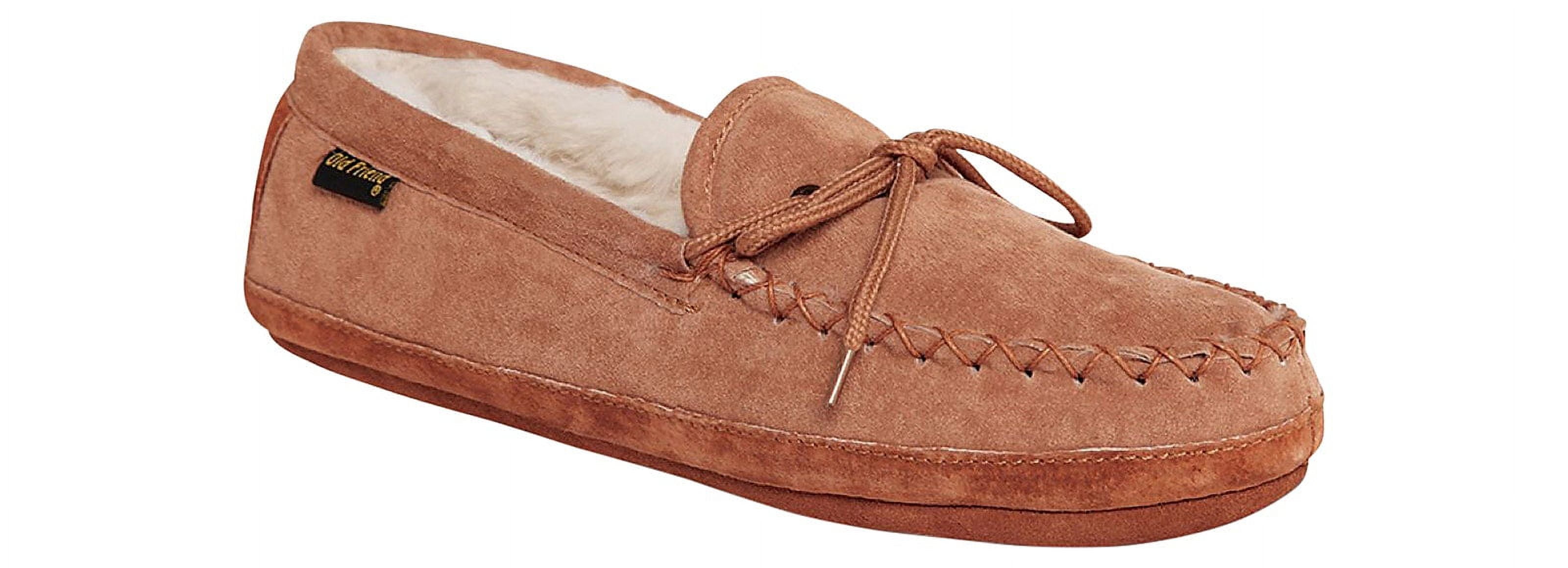Old Friend Footwear Old Friend Soft Sole Slipper Brown 481193 - Main Image