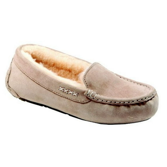 Old Friend Footwear Women's Bella Plush Nubuck Slippers 441310 (Taupe, 11)