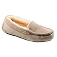 thumbnail image 1 of Old Friend Footwear Women's Bella Plush Nubuck Slippers 441310 (Taupe, 9), 1 of 5