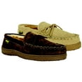thumbnail image 1 of Old Friend Men's Washington Acrylic Fleece Loafer Moccasin 588160 (Chocolate 13), 1 of 3