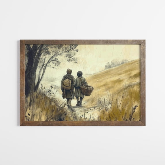 Old Friends Leaving Fine Art Power Ring Fantasy Poster , Poster Print ...