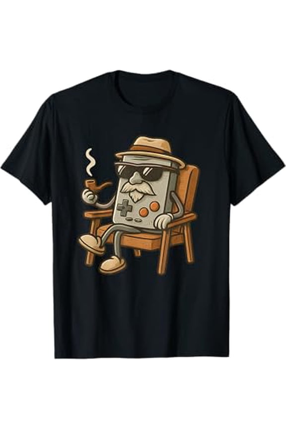 Old Gamer Retro 80s 90s Funny Video Game Controller T-Shirt