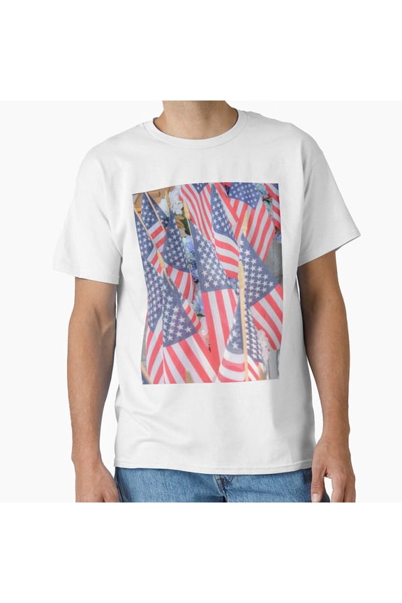 Old Glory American Flag Traditional T-Shirt