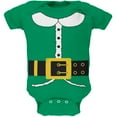 thumbnail image 1 of Old Glory Holiday Elf Costume Short Sleeve Baby One Piece, 1 of 6