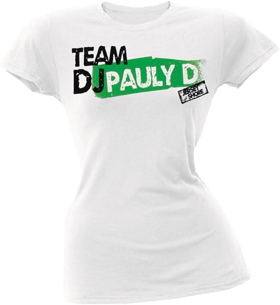 Old Glory Jersey Shore Womens Team Dj Pauly D Ladies T-shirt