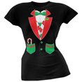thumbnail image 1 of Old Glory Juniors Christmas Tuxedo Costume Short Sleeve T Shirt, 1 of 6