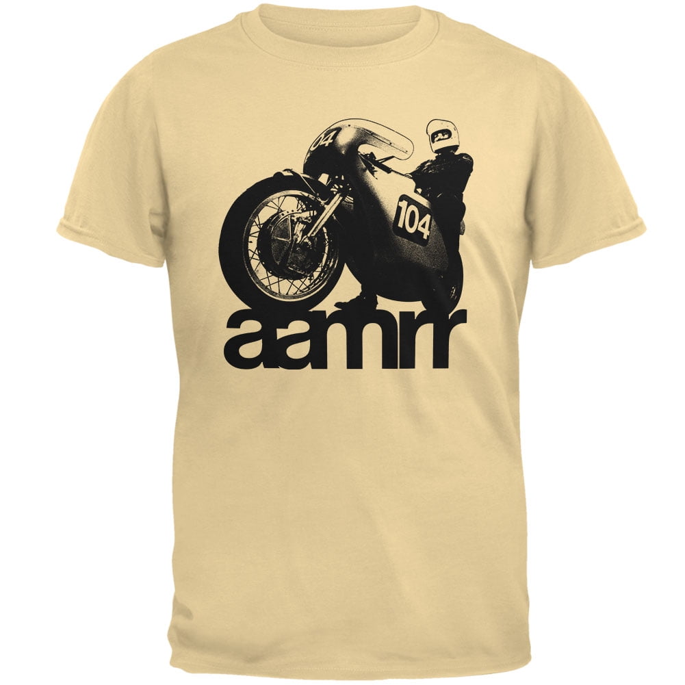 Old Glory Mens AAMRR is Road Racing Vintage Short Sleeve Graphic T ...