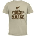 thumbnail image 1 of Old Glory Mens Always Be Yourself Moose Short Sleeve Graphic T Shirt, 1 of 6