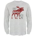 thumbnail image 1 of Old Glory Mens Autumn Don't Moose with Me Long Sleeve Graphic T Shirt, 1 of 6