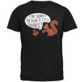 thumbnail image 1 of Old Glory Mens Autumn I'm Sorry for Being a Little Squirrelly Squirrel Short Sleeve Graphic T Shirt, 1 of 6