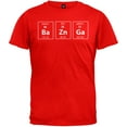 thumbnail image 1 of Old Glory Mens Bazinga Periodic Table Short Sleeve Graphic T Shirt, 1 of 6