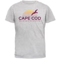 thumbnail image 1 of Old Glory Mens Beach Sun Cape Cod Massachusetts Short Sleeve Graphic T Shirt, 1 of 6