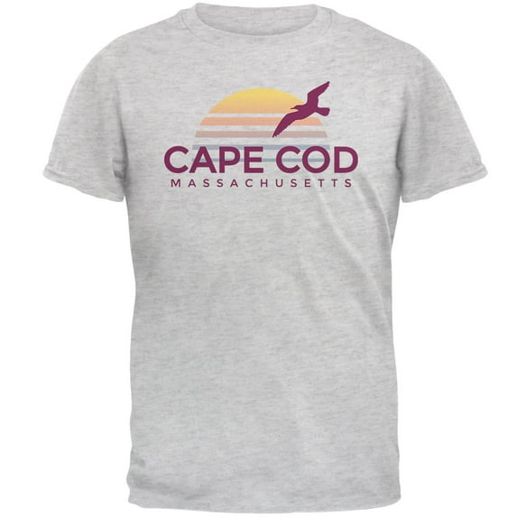 Old Glory Mens Beach Sun Cape Cod Massachusetts Short Sleeve Graphic T Shirt