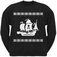 thumbnail image 1 of Old Glory Mens Big Pirate Ship Ugly Christmas Sweater Long Sleeve Sweatshirt, 1 of 6
