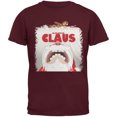 thumbnail image 1 of Old Glory Mens Christmas Santa Jaws Claus Horror Short Sleeve T Shirt, 1 of 6