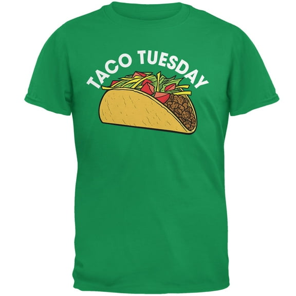 Old Glory Mens Cinco de Mayo Taco Tuesday Short Sleeve Graphic T Shirt