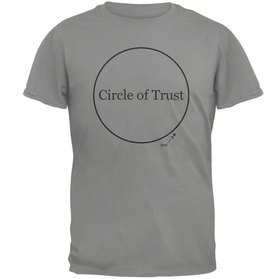 Old Glory Mens Circle of Trust Short Sleeve Graphic T Shirt