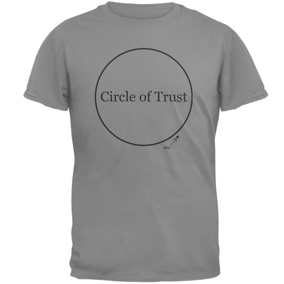 Old Glory Mens Circle of Trust Short Sleeve Graphic T Shirt