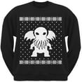 thumbnail image 1 of Old Glory Mens Cthulhu Ugly Lovecraft Christmas Sweater Long Sleeve Sweatshirt, 1 of 6