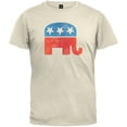 thumbnail image 1 of Old Glory Mens Distressed Republican Elephant Logo Short Sleeve Graphic T Shirt, 1 of 6