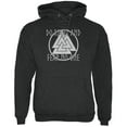 thumbnail image 1 of Old Glory Mens Do Right Fear No One Valknut Viking Odin Long Sleeve Graphic Hoodie, 1 of 6