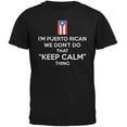 thumbnail image 1 of Old Glory Mens Don't Do Calm Puerto Rican Short Sleeve Graphic T Shirt, 1 of 6