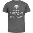 thumbnail image 1 of Old Glory Mens Don't Keep Calm it's My Birthday Short Sleeve Graphic T Shirt, 1 of 6