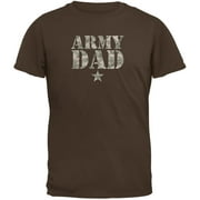Old Glory Mens Father's Day Army Dad Short Sleeve Graphic T Shirt