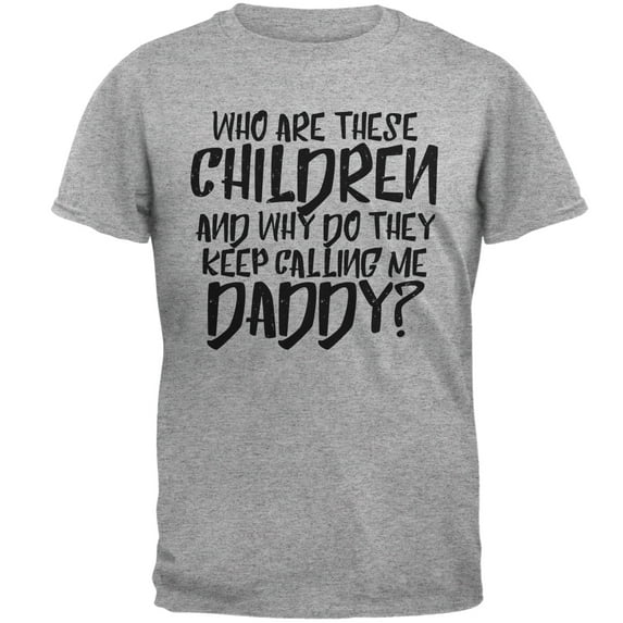 Old Glory Mens Father's Day Calling Me Daddy Funny Short Sleeve Graphic T Shirt