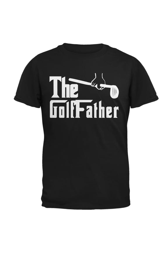 Mens Father's Day Golf Father Short Sleeve Graphic T Shirt