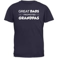 thumbnail image 1 of Old Glory Mens Father's Day Great Dads Get Promoted Short Sleeve Graphic T Shirt, 1 of 6
