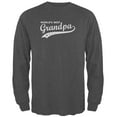 thumbnail image 1 of Old Glory Mens Father's Day World's Best Grandpa Long Sleeve Graphic T Shirt, 1 of 6