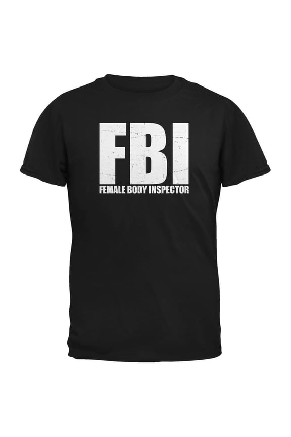 Mens Female Body Inspector Short Sleeve Graphic T Shirt