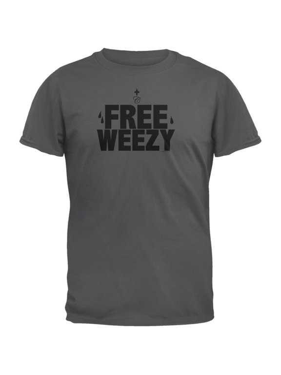 Mens Free Weezy Short Sleeve Graphic T Shirt