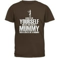 thumbnail image 1 of Old Glory Mens Halloween Always Be Yourself Mummy Short Sleeve T Shirt, 1 of 6