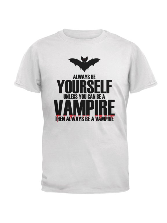 Halloween Always Be Yourself Vampire Mens T Shirt