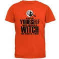 thumbnail image 1 of Old Glory Mens Halloween Always Be Yourself Witch Short Sleeve T Shirt, 1 of 6