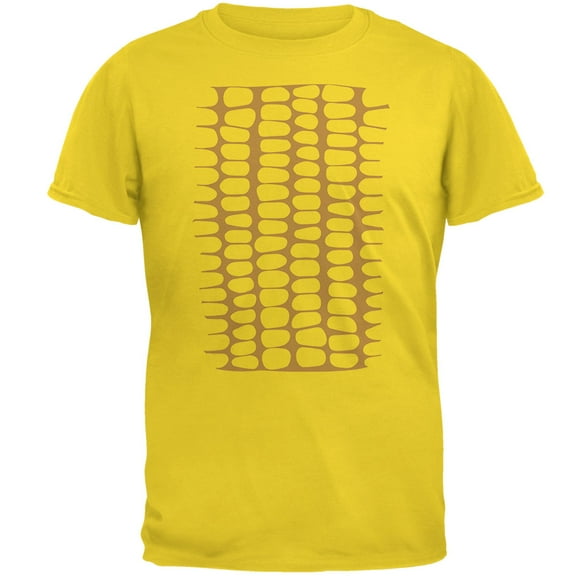 Old Glory Mens Halloween Corn on the Cob Costume Short Sleeve Graphic T Shirt