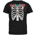 thumbnail image 1 of Old Glory Mens Halloween Day of the Dead Skeleton Costume Short Sleeve Graphic T Shirt, 1 of 6