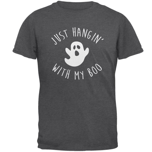 Halloween Just Hangin With My Boo Ghost Mens T Shirt