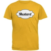 Old Glory Mens Halloween Mustard Costume Short Sleeve Graphic T Shirt