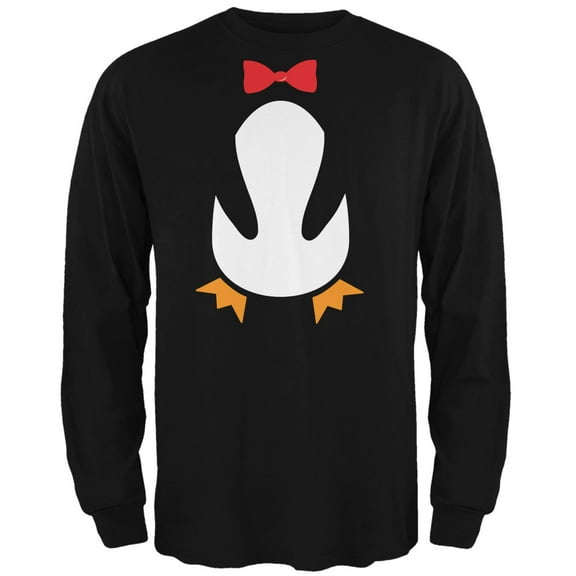Old Glory Mens Halloween Penguin Costume Long Sleeve Graphic T Shirt