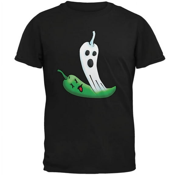 Old Glory Mens Halloween The Ghost Pepper of Cinco De Mayo Short Sleeve Graphic T Shirt