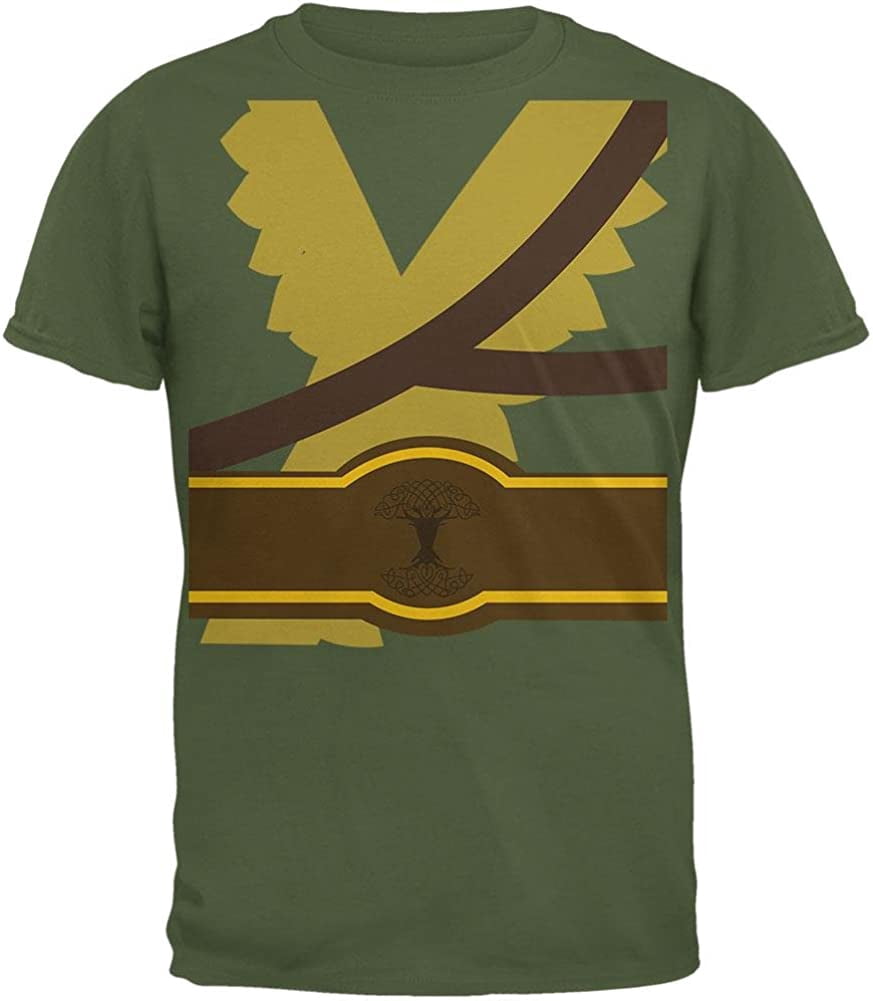 Old Glory Mens Halloween Warrior Elf Costume Short Sleeve T Shirt