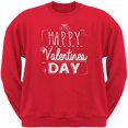 thumbnail image 1 of Old Glory Mens Happy Valentines Day Sign Long Sleeve Graphic Sweatshirt, 1 of 6
