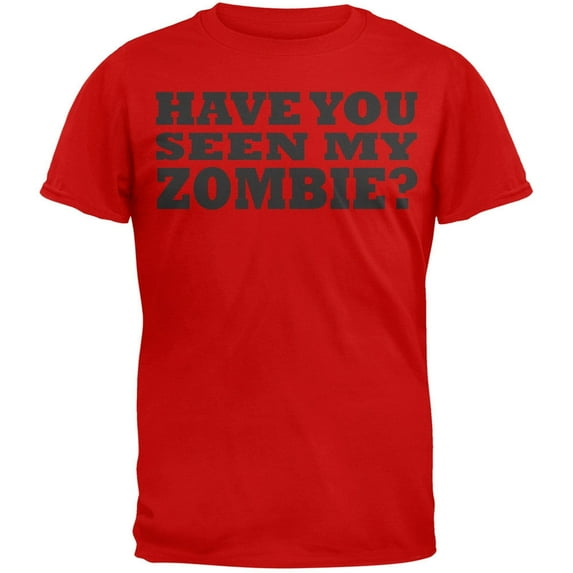 Old Glory Mens Have You Seen My Zombie Flip Up Short Sleeve Graphic T Shirt