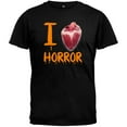thumbnail image 1 of Old Glory Mens I Heart Horror Short Sleeve Graphic T Shirt, 1 of 6